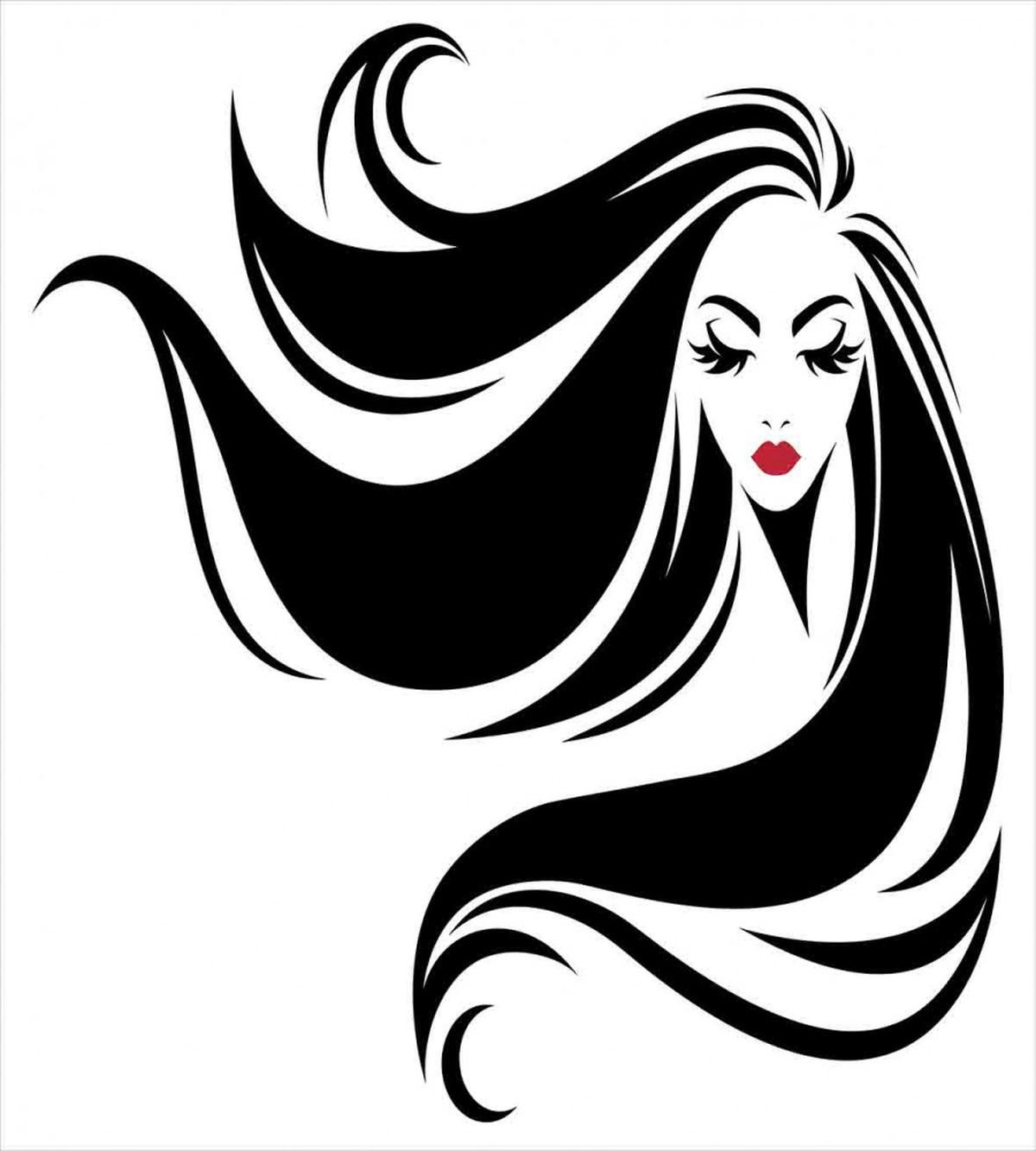 Stencil Art Woman — Pattern