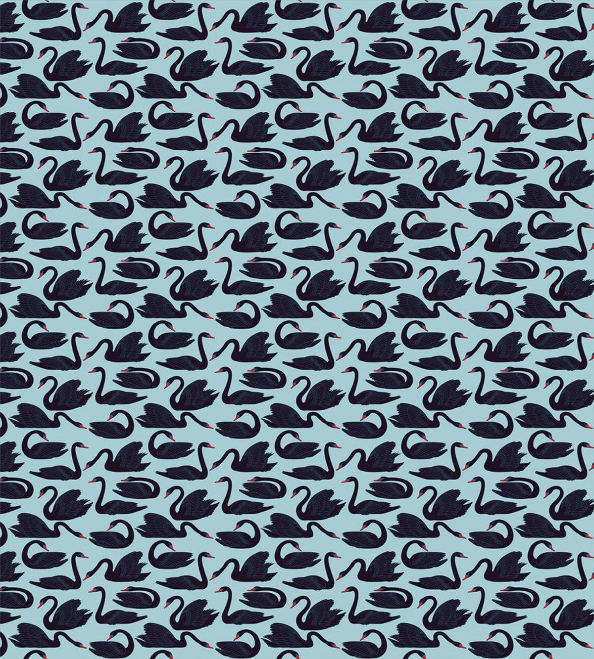 Long Necked Aquatic Bird — Pattern