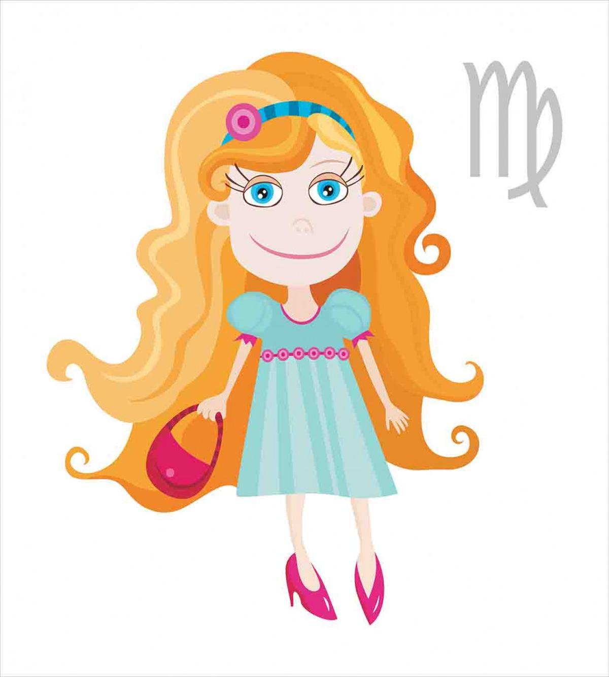 Cartoon Girl — Pattern