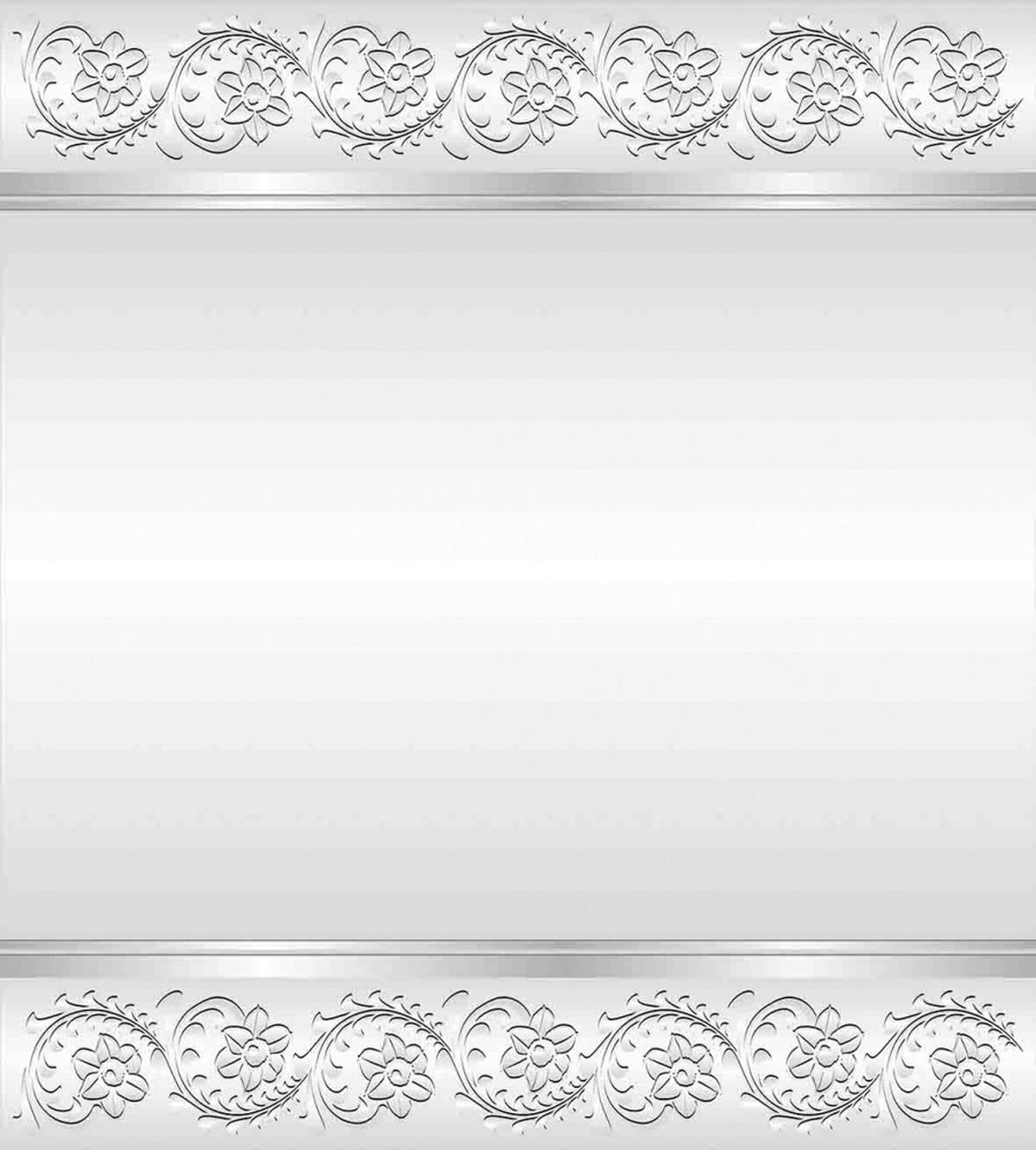 Classical Bridal Floral Motif — Pattern
