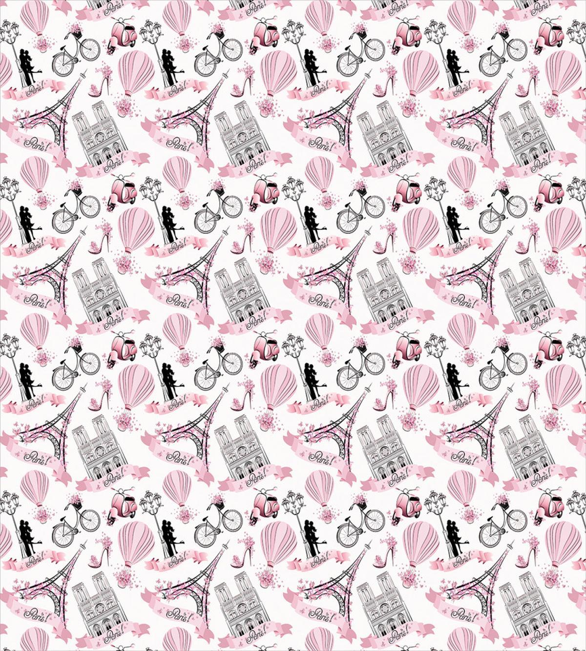 Love in Paris Bridal Pink — Pattern