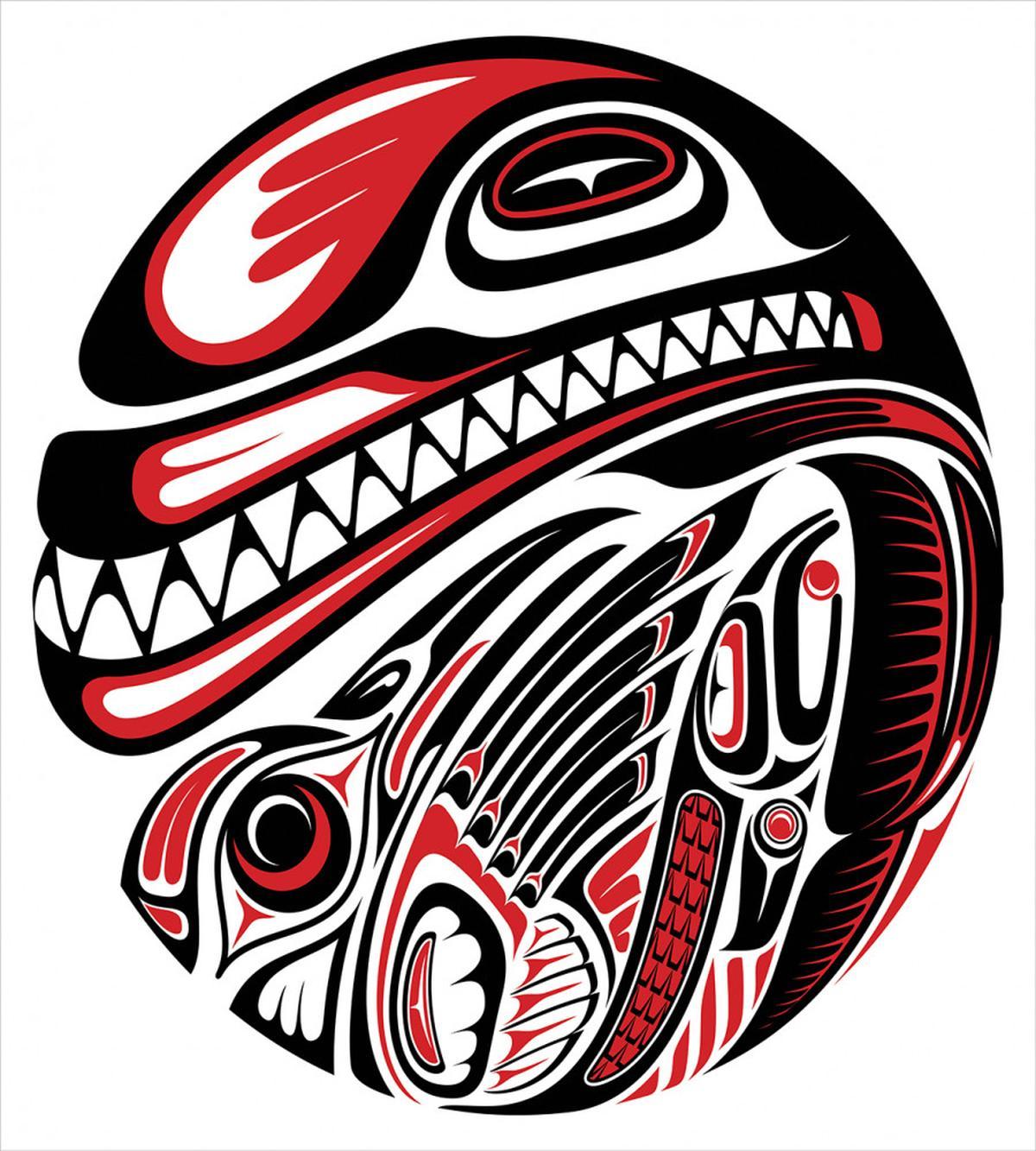Haida Animal Art — Pattern