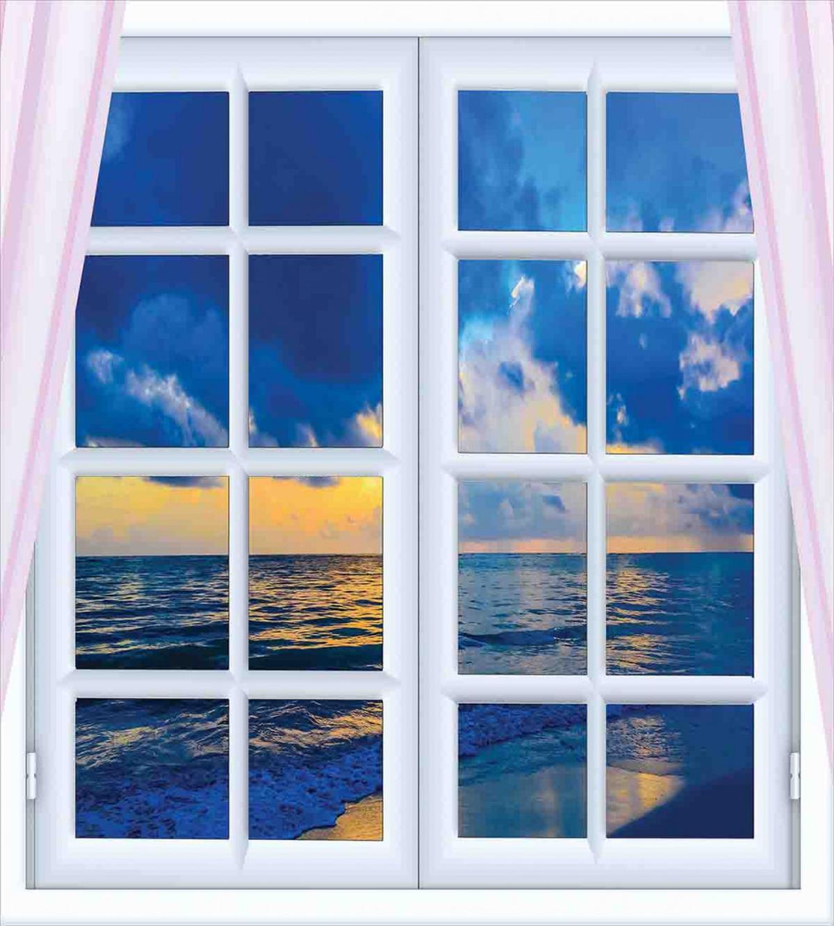 Sunset Sea Scenery — Pattern