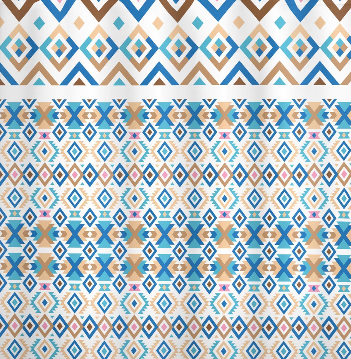 Geometric Native Aztec Motifs — Pattern
