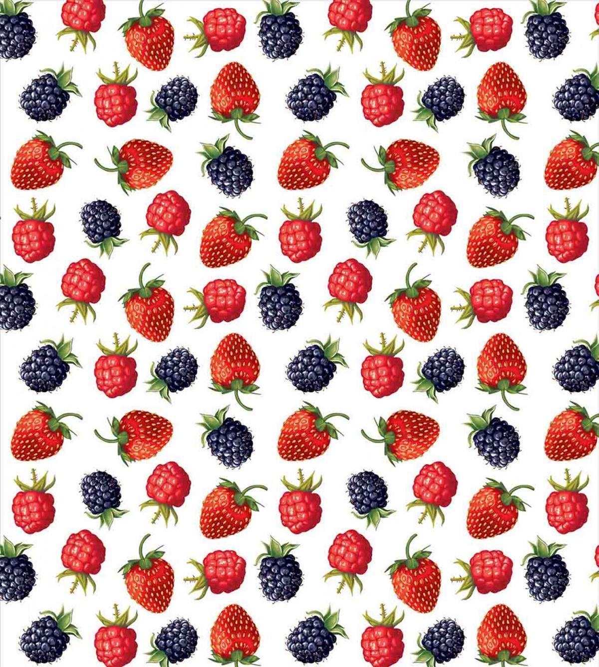 Strawberries Raspberry — Pattern