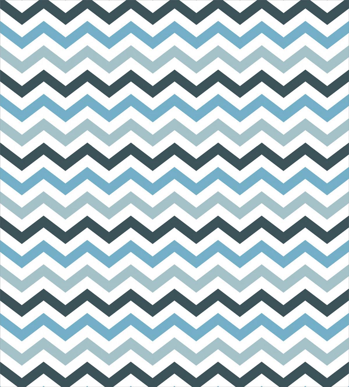 Ocean Zig Zag Chevron Line — Pattern