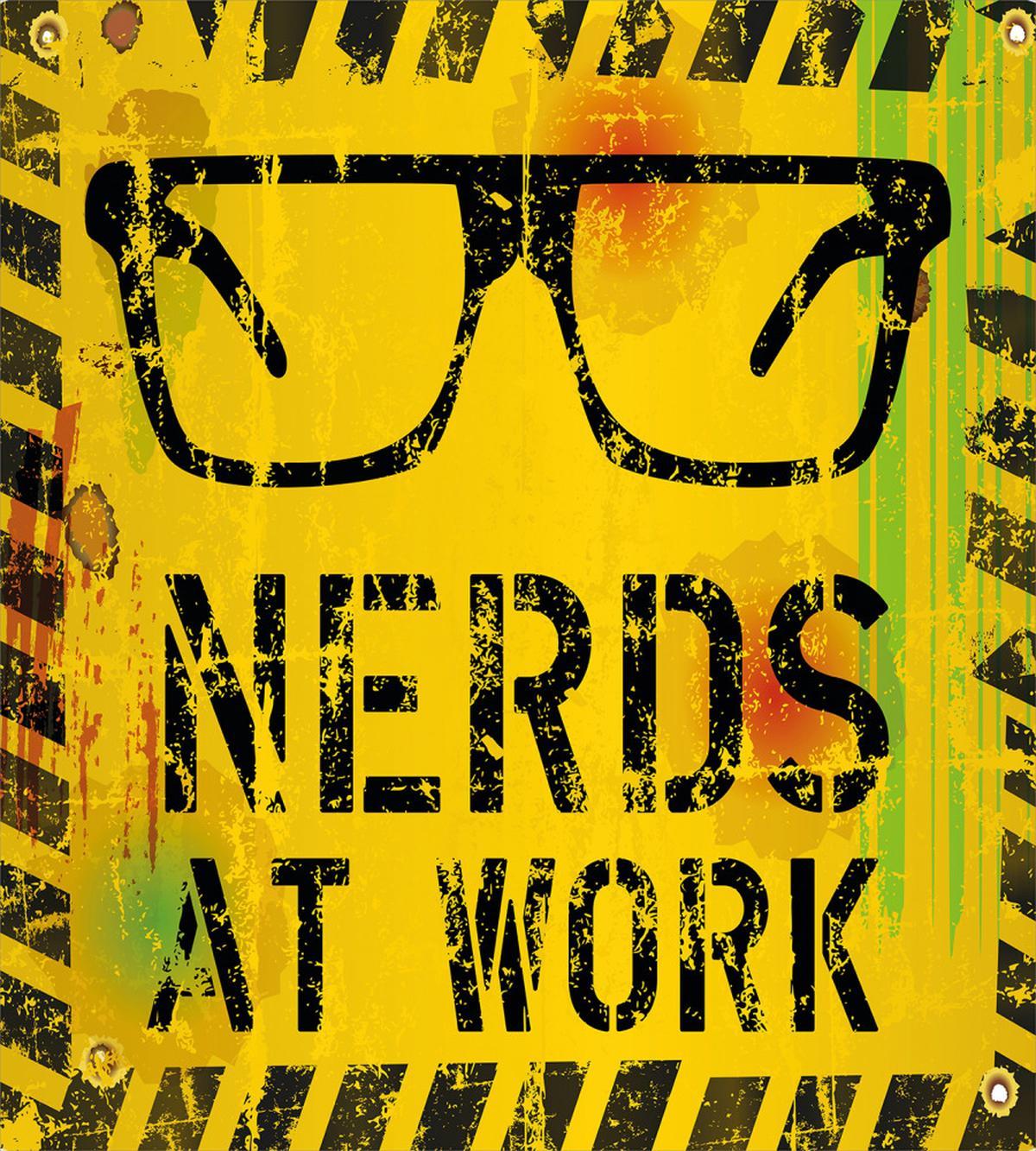 Nerds at Work Grungy — Pattern