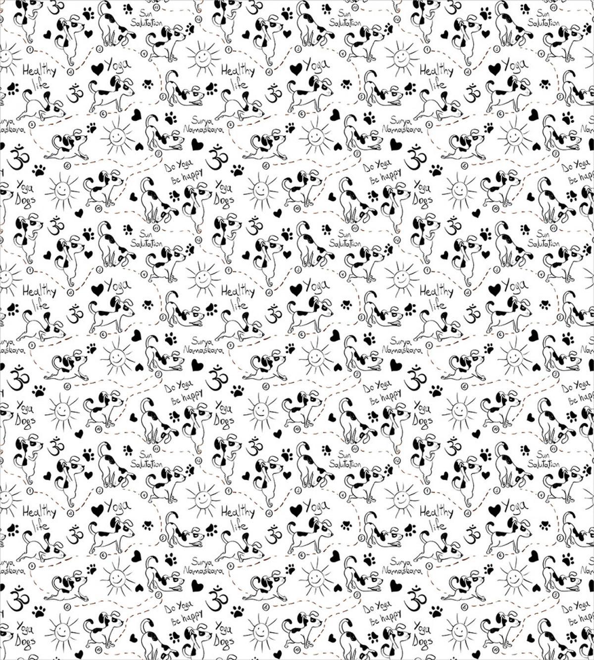 Monochrome Dog Healthy — Pattern