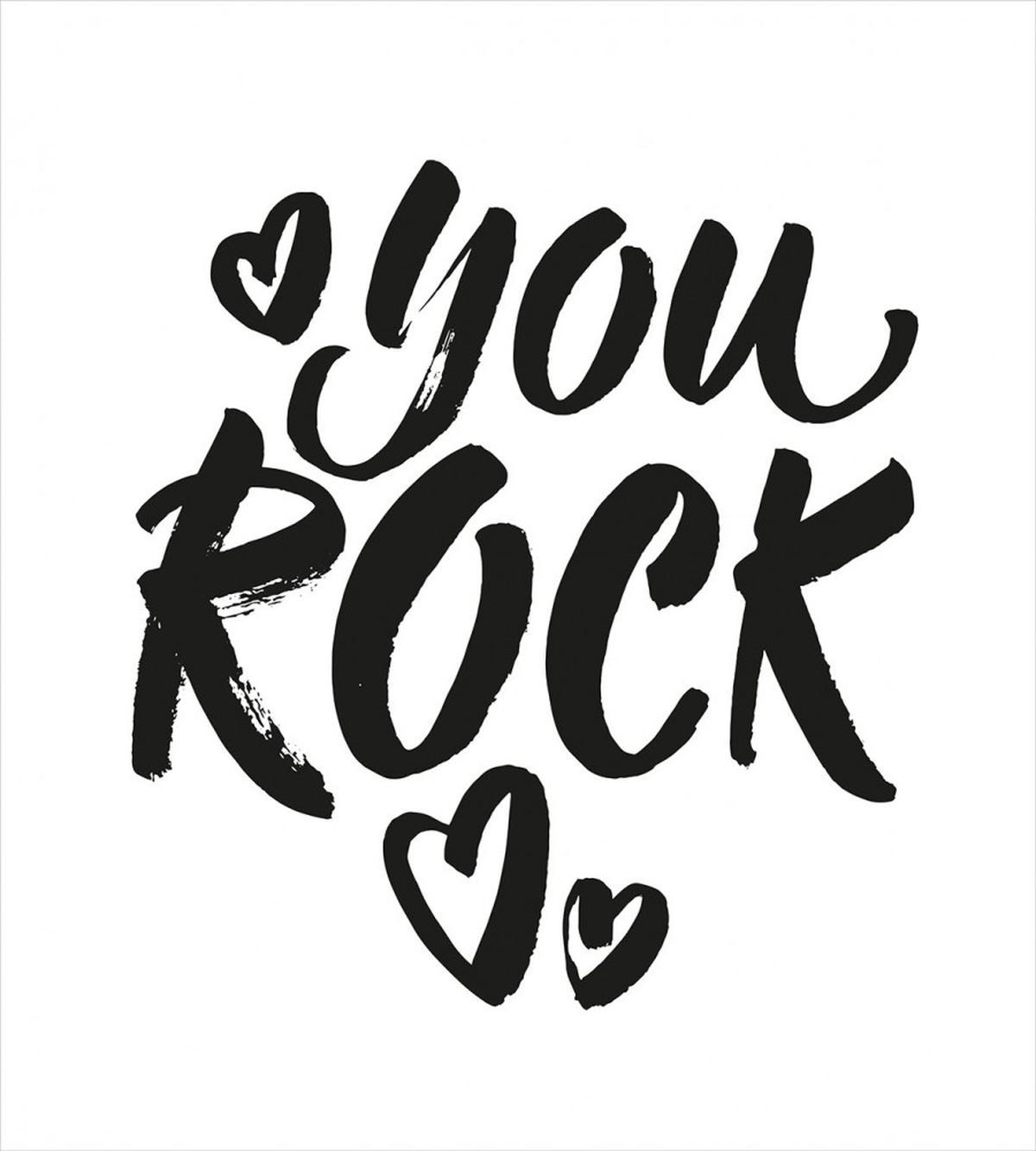 Monochrome Cursive Wording — Pattern