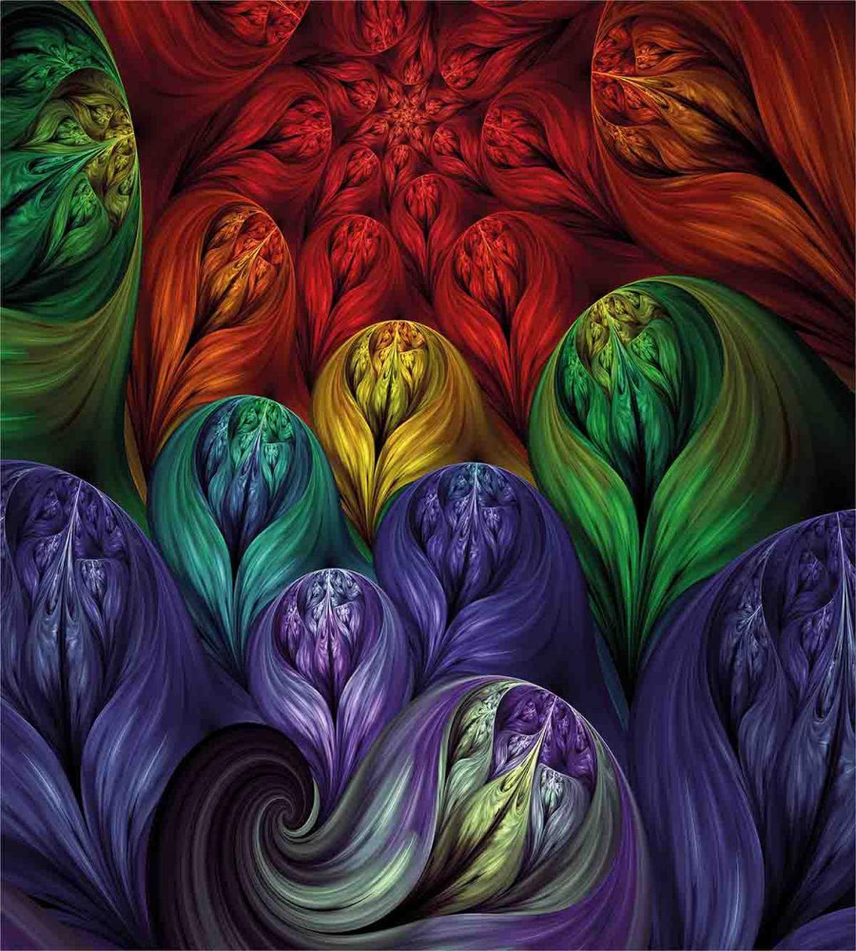 Surreal Colorful Forms — Pattern