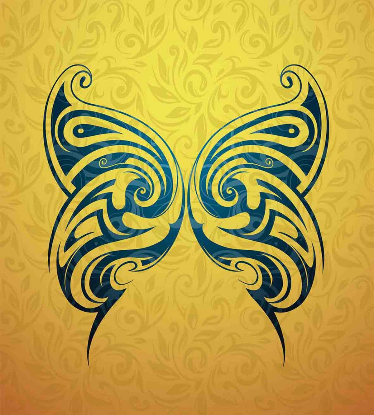Tribe Design Butterfly — Pattern