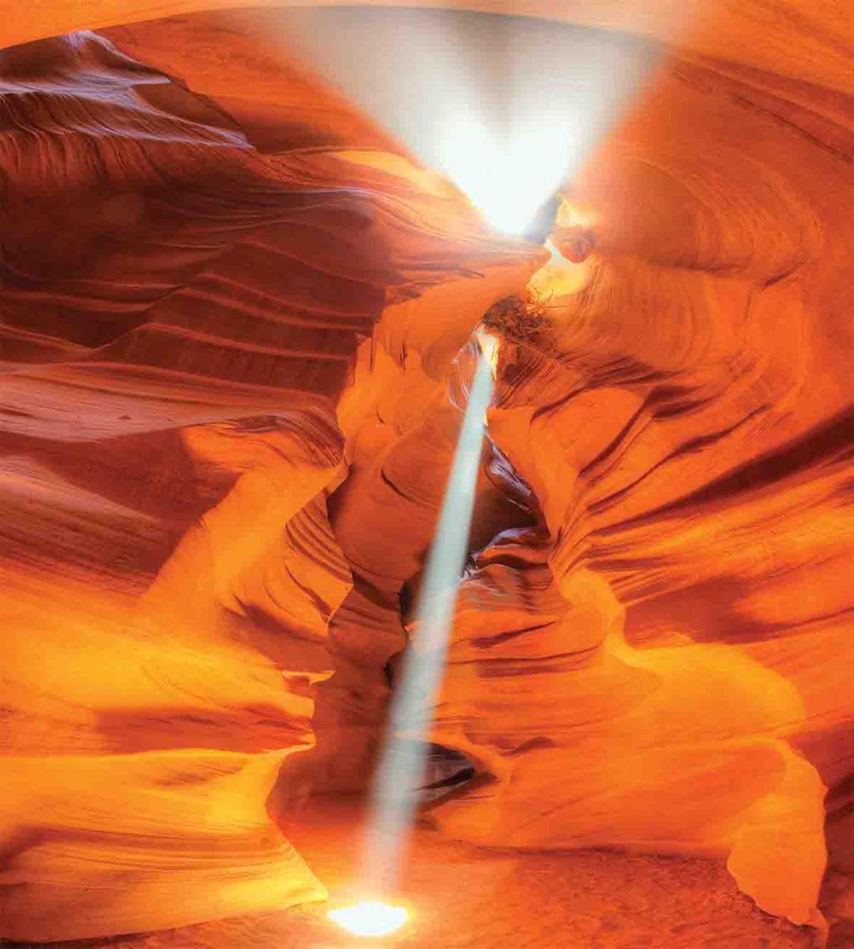 Sandstone Sunbeam Canyon — Pattern