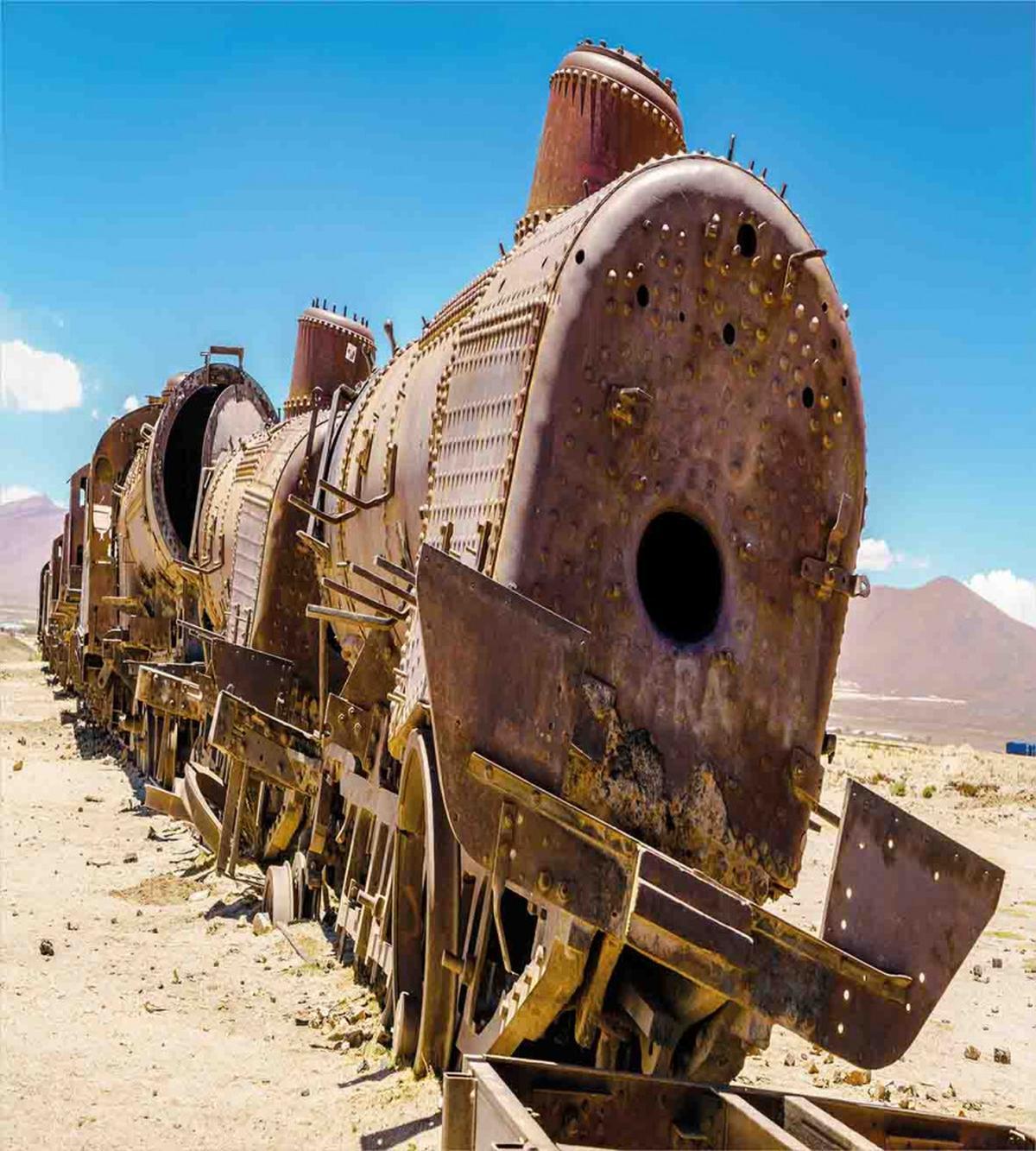 Steam Train Locomotive — Pattern