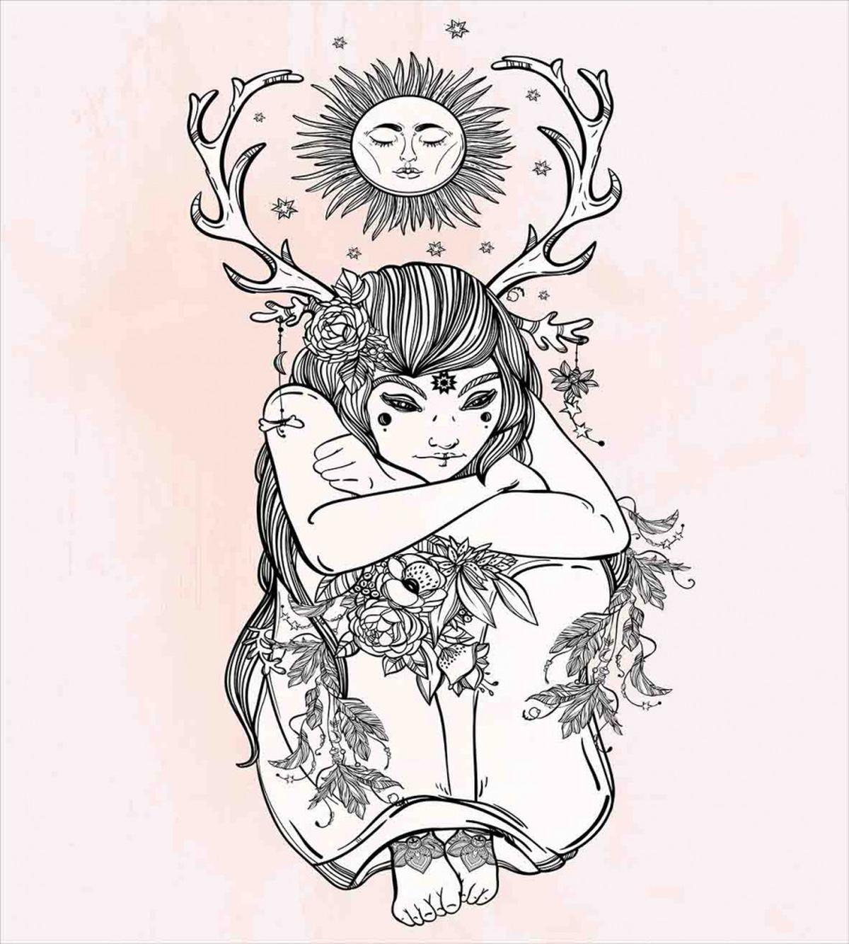 Occult Girl Under Sun — Pattern
