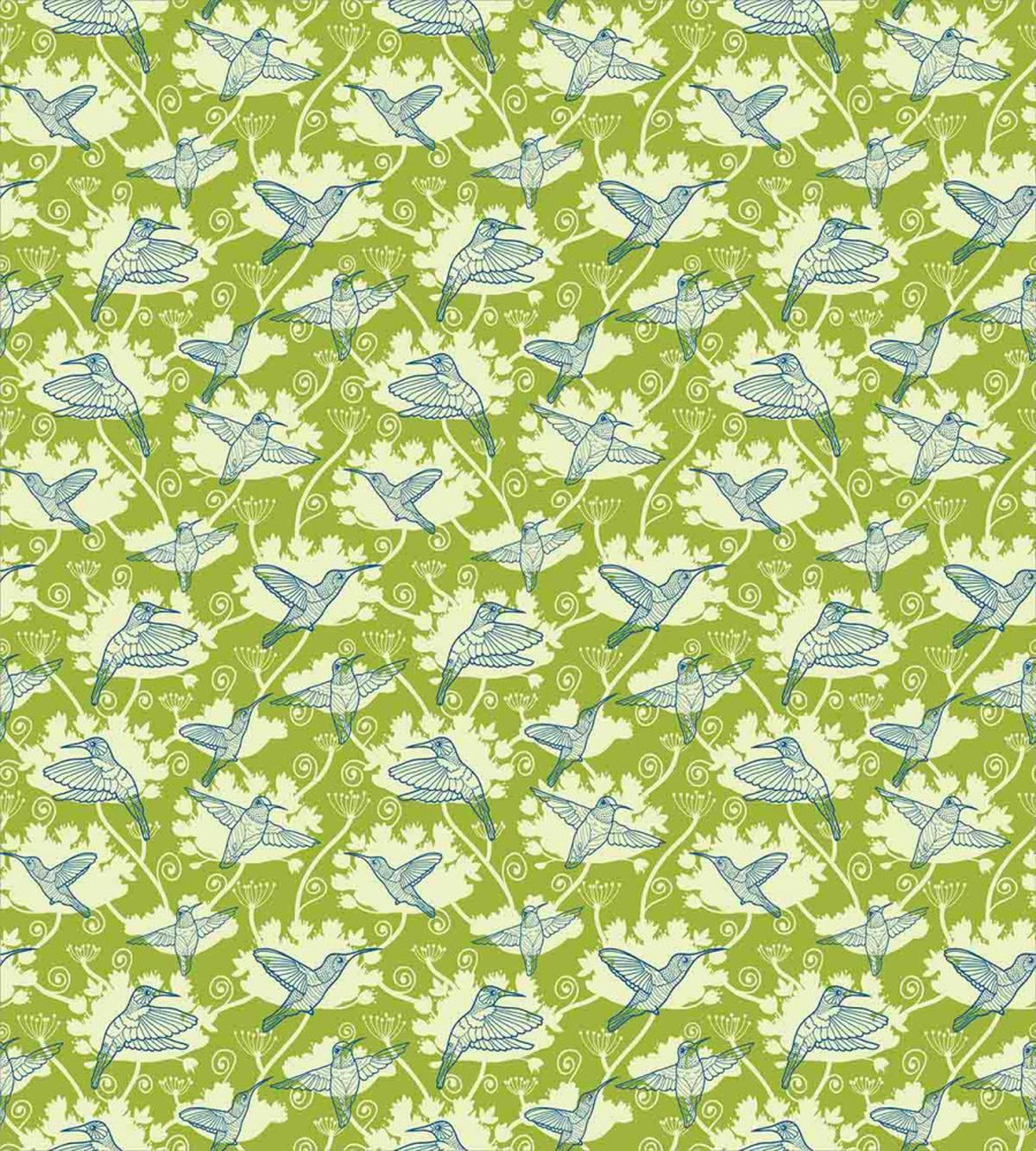 Garden Hummingbird — Pattern