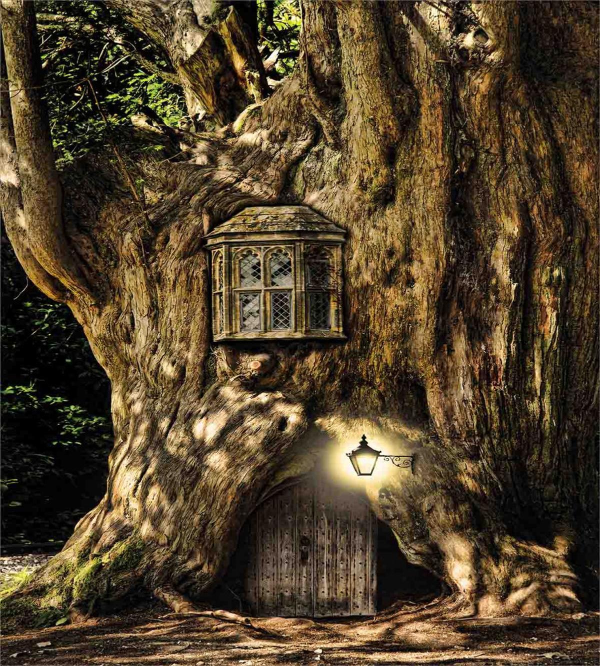 Fairytale House Tree — Pattern