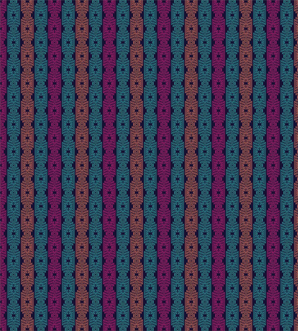 Modern Boho Vivid Design — Pattern