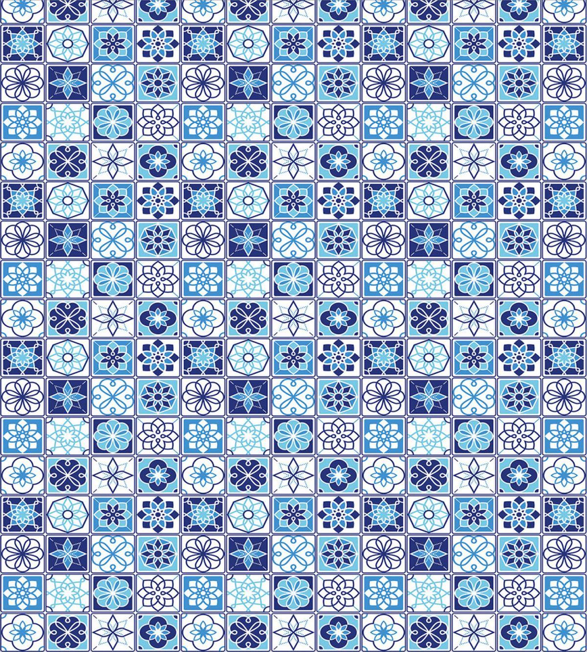Floral Motif Squares — Pattern