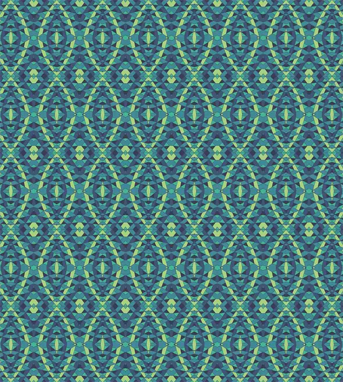 Rhombus Curved Stripes — Pattern