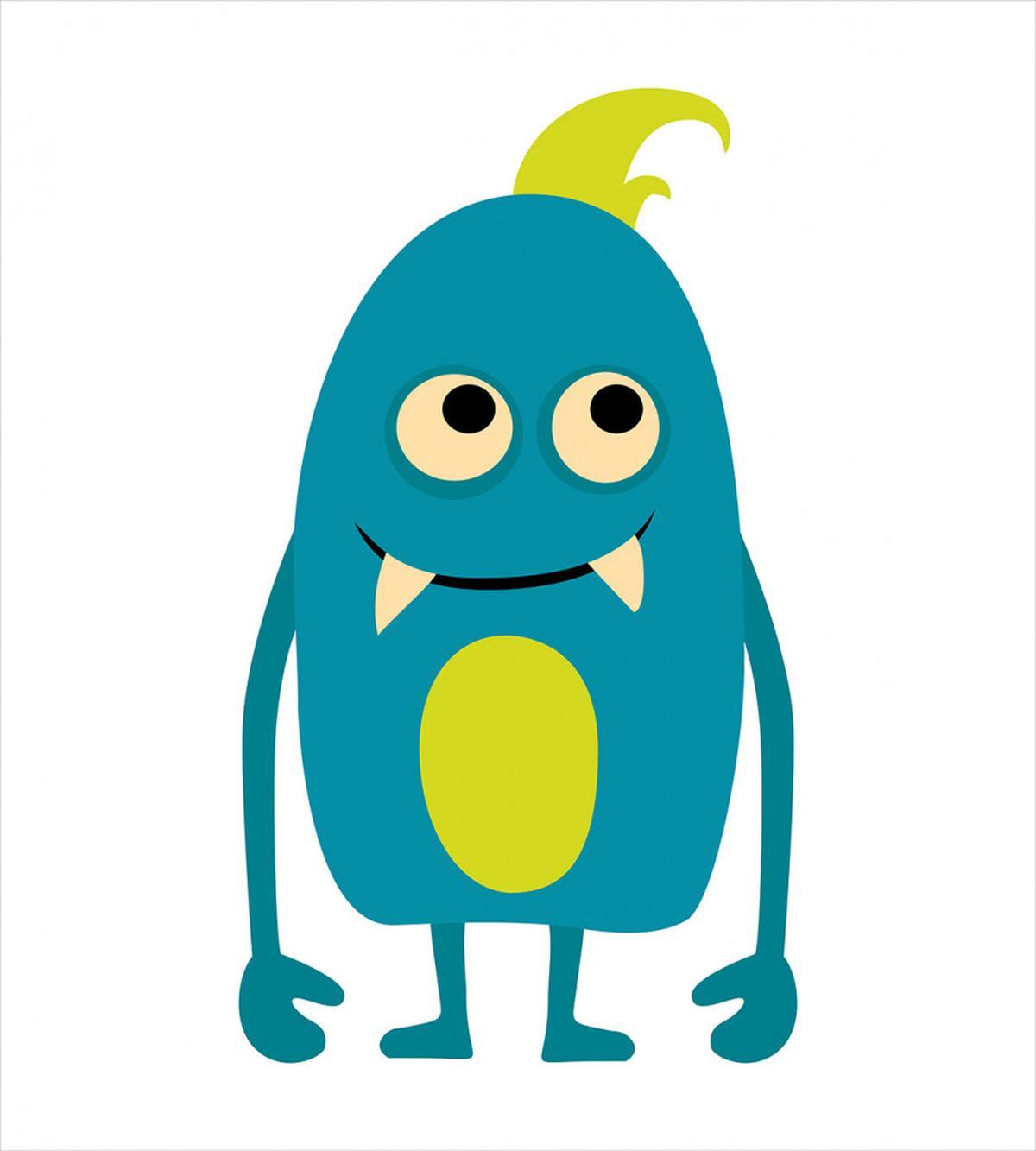 Monster Halloween Character — Pattern