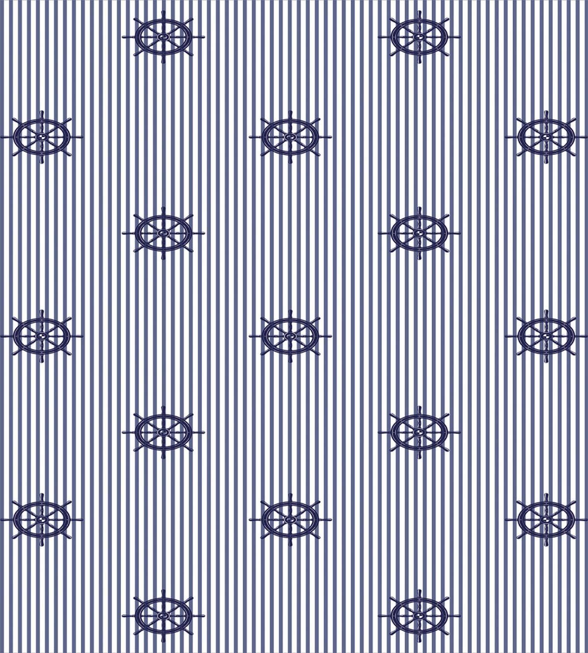 Marine Stripes and Wheels — Pattern