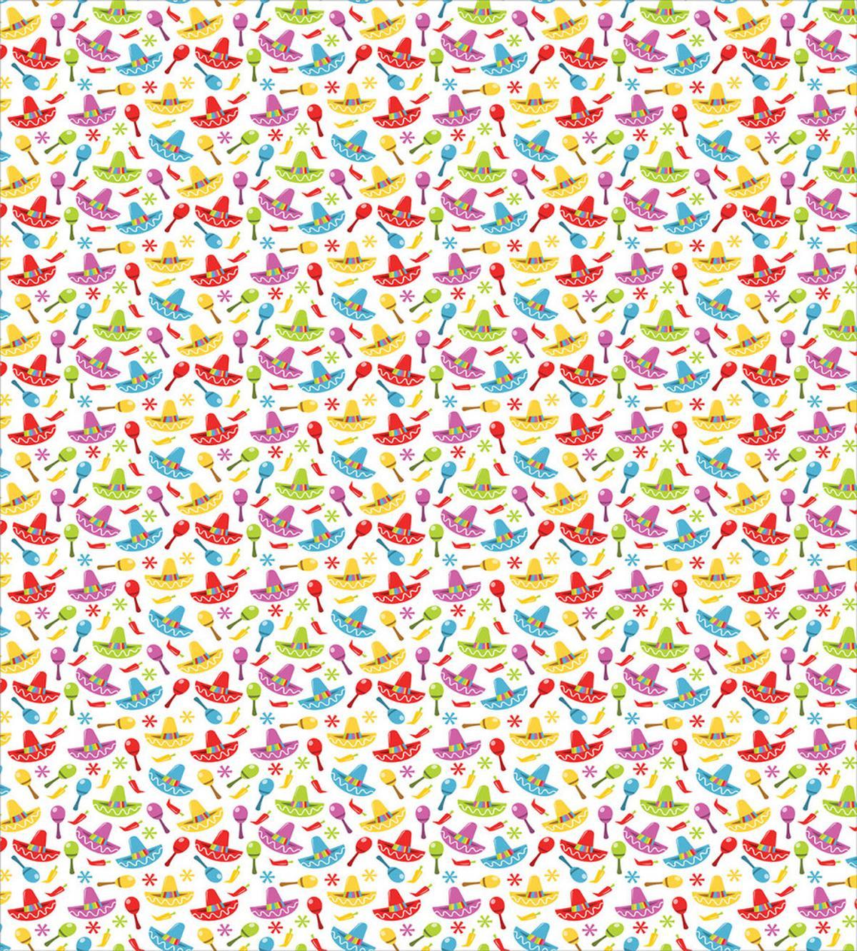 Sombrero and Maracas — Pattern