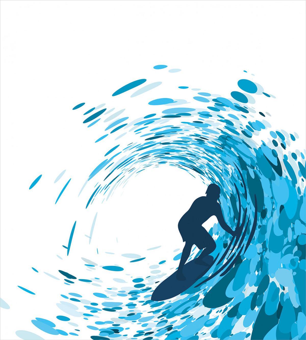 Huge Wave Athlete — Pattern