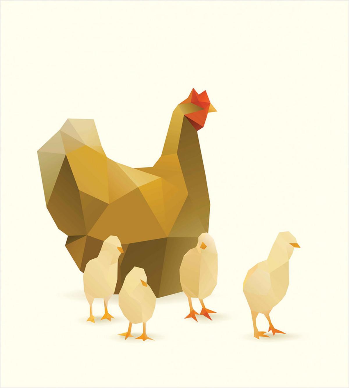 Polygonal Animal Art — Pattern
