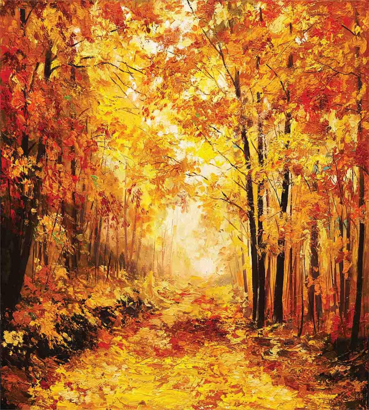 Autumn in Relax Forest — Pattern