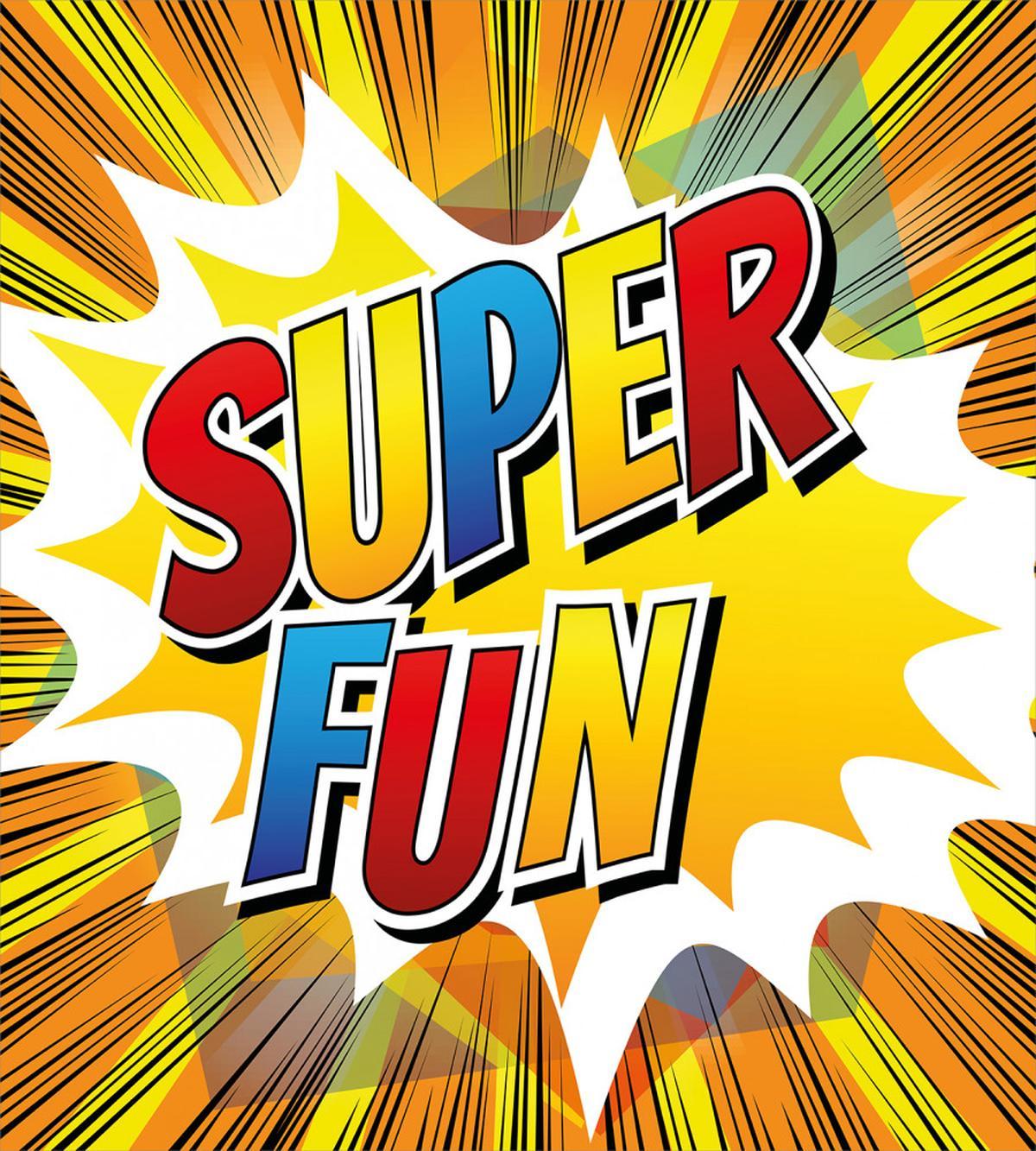 Comic Book Words Cartoon — Pattern