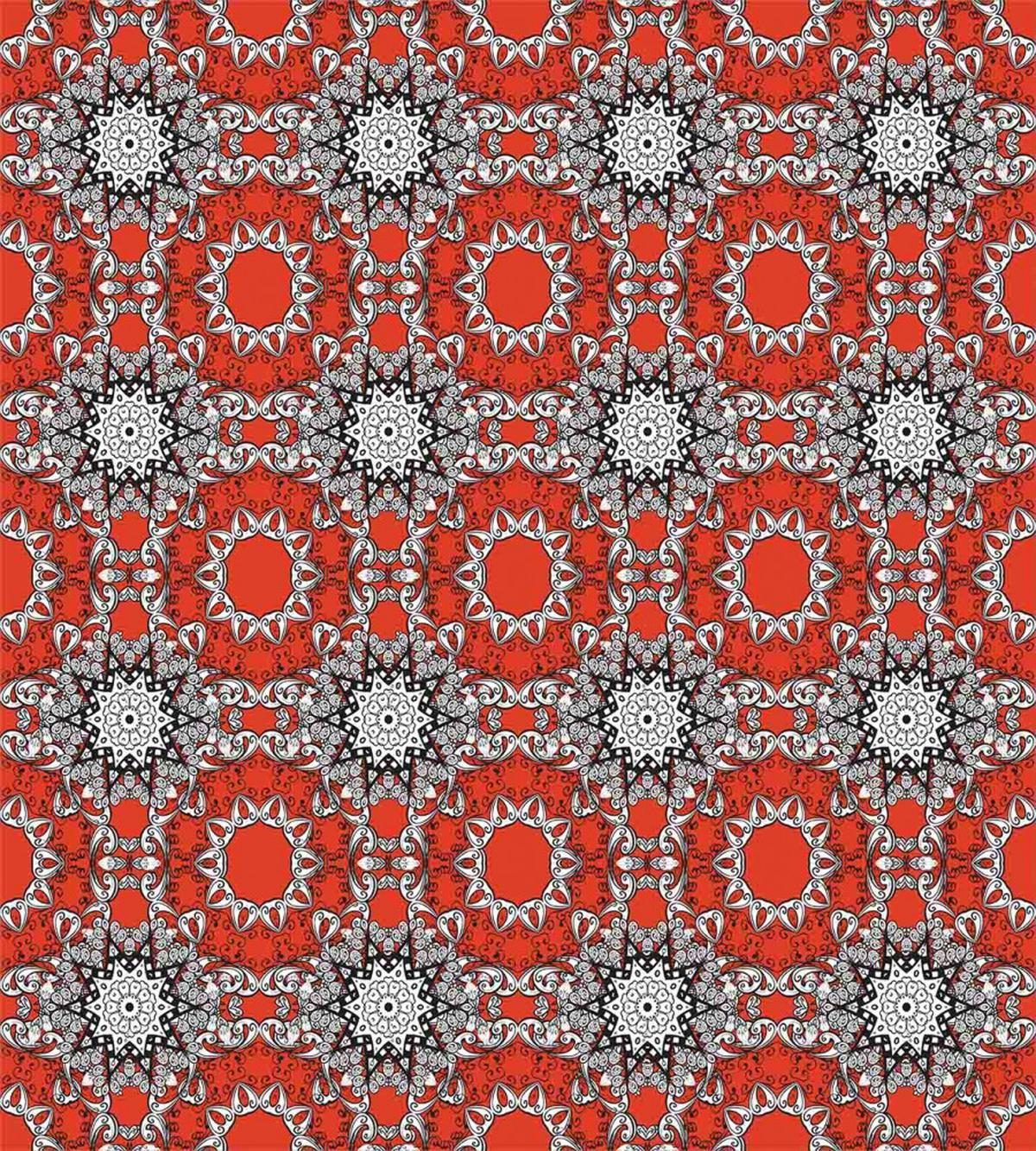 Doodle Style Flower — Pattern