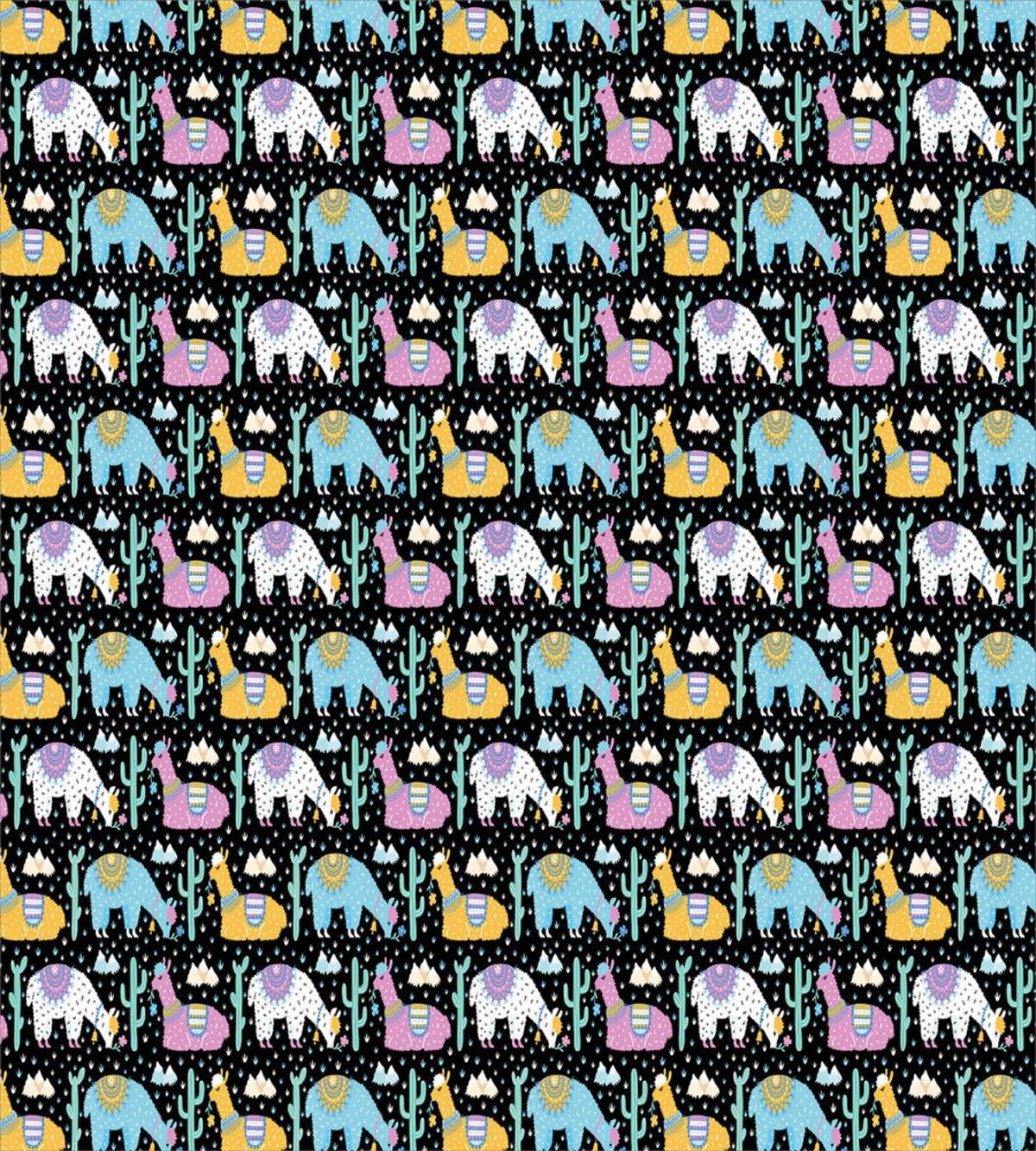 Orient Fluffy Animals Cactus — Pattern