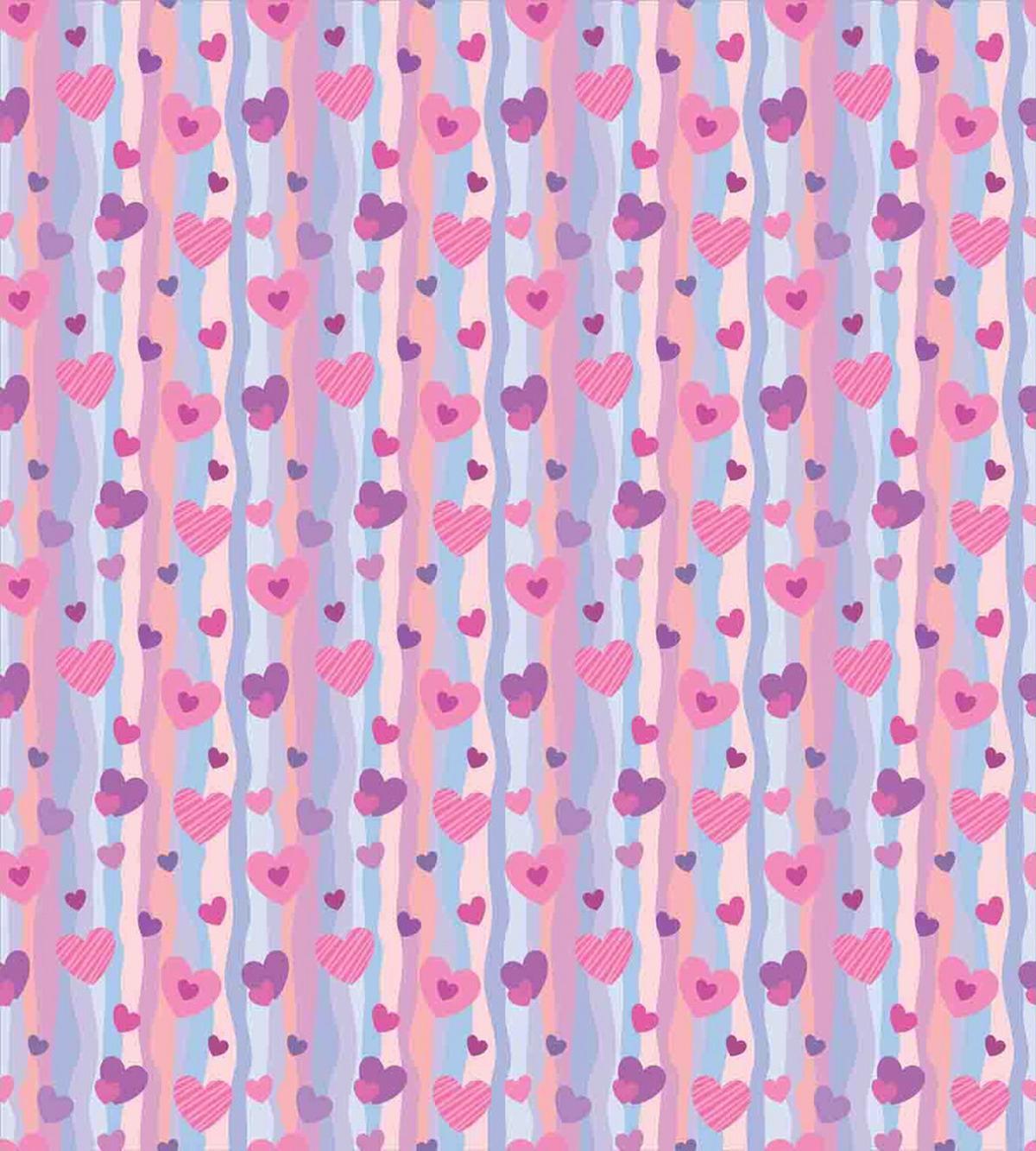 Hearts Stripes Wedding — Pattern