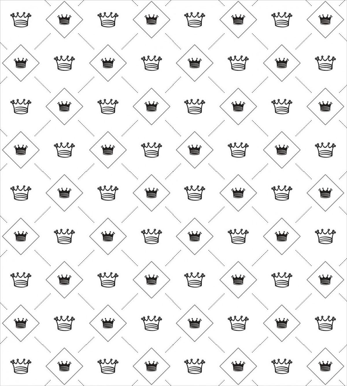 Crowns Dots — Pattern