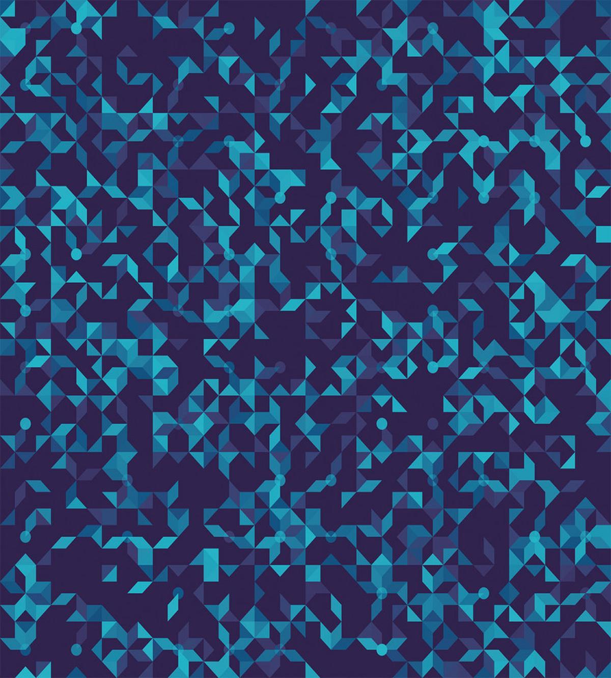 Triangle Dots — Pattern