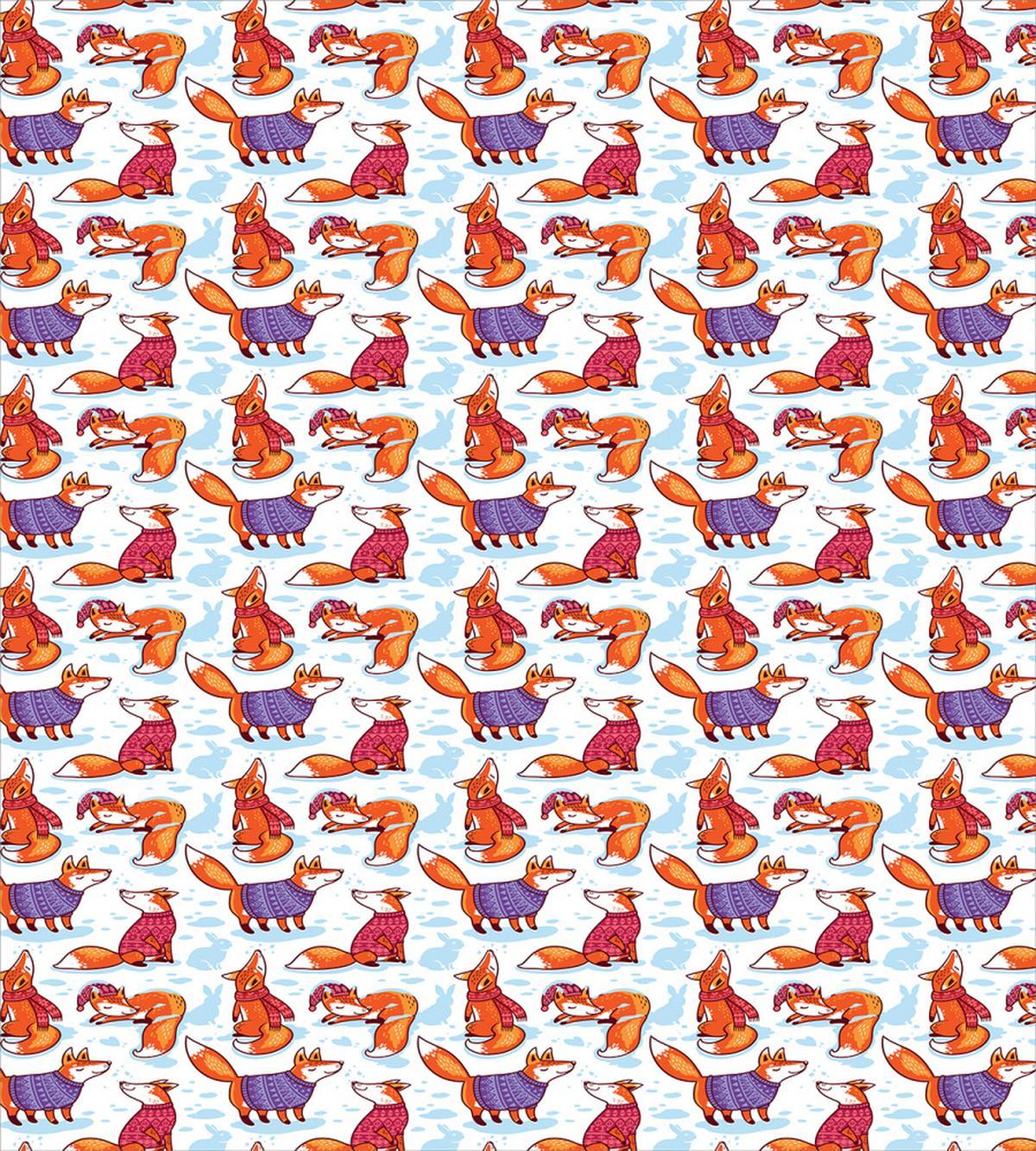 Animals in Winter Sweaters — Pattern
