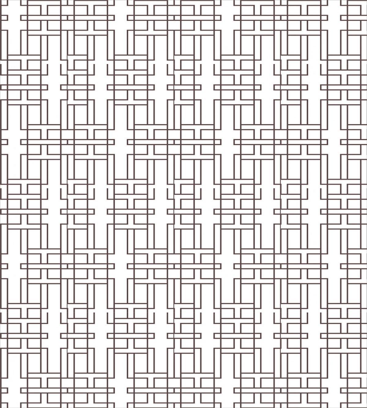 Modern Maze Stripes — Pattern