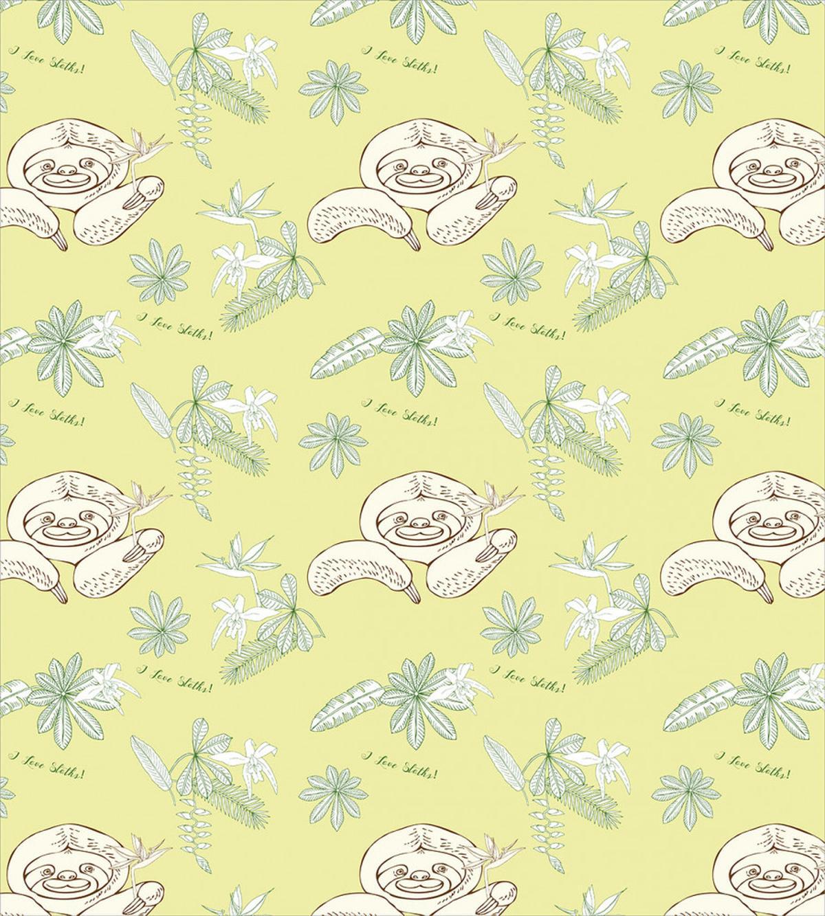 Sketch of Lazy Animal — Pattern