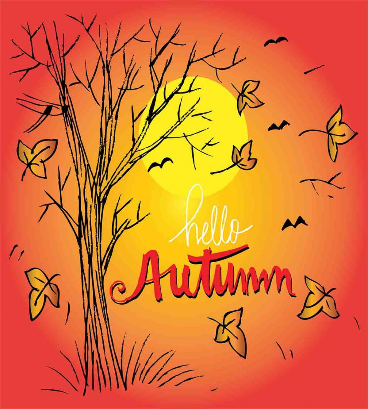 Warm Seasonal Nature — Pattern