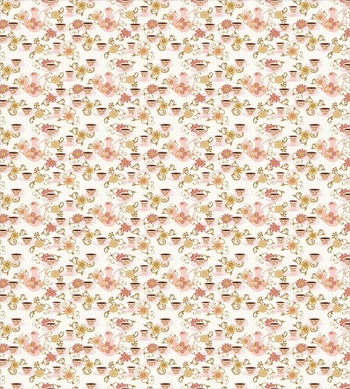 Teacup and Pot Design — Pattern