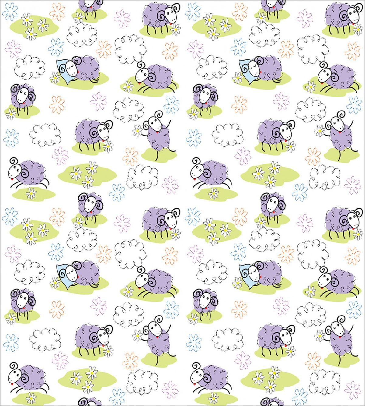 Sheep with Clouds — Pattern