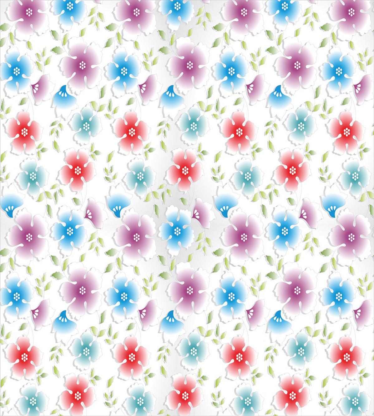 Soft Toned Damask Flora — Pattern