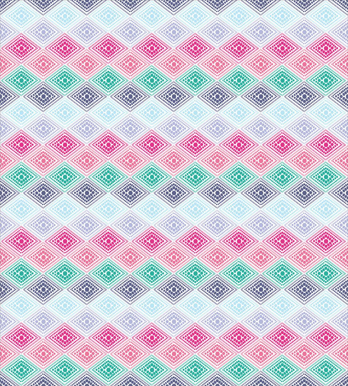 Square Shapes Dots — Pattern