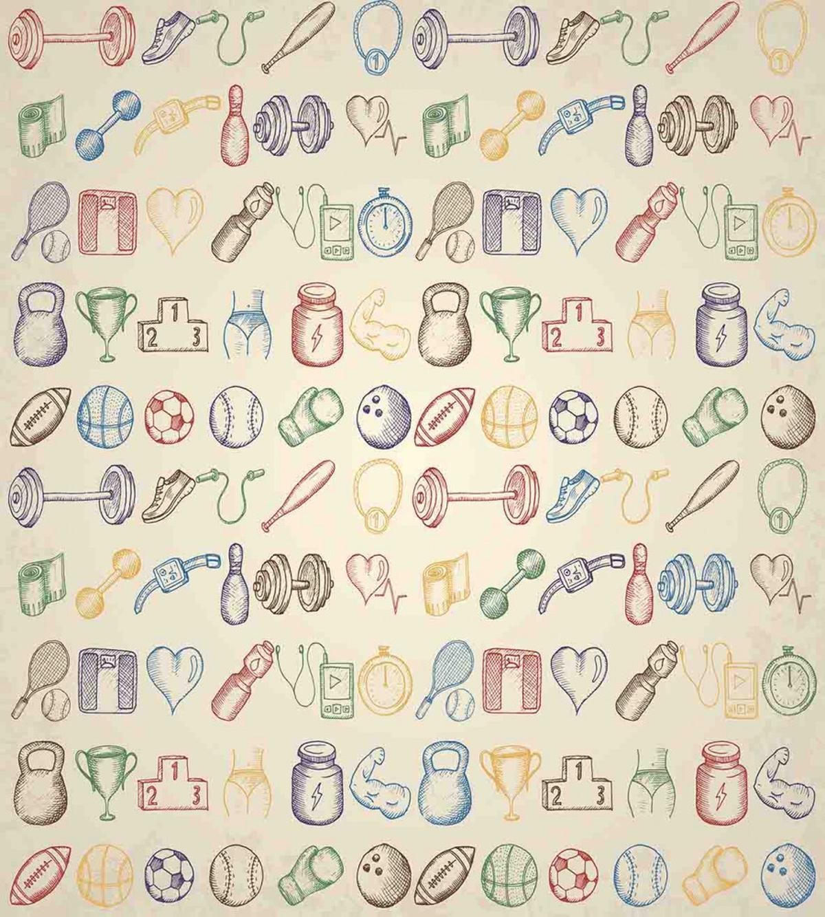 Fitness Sport — Pattern