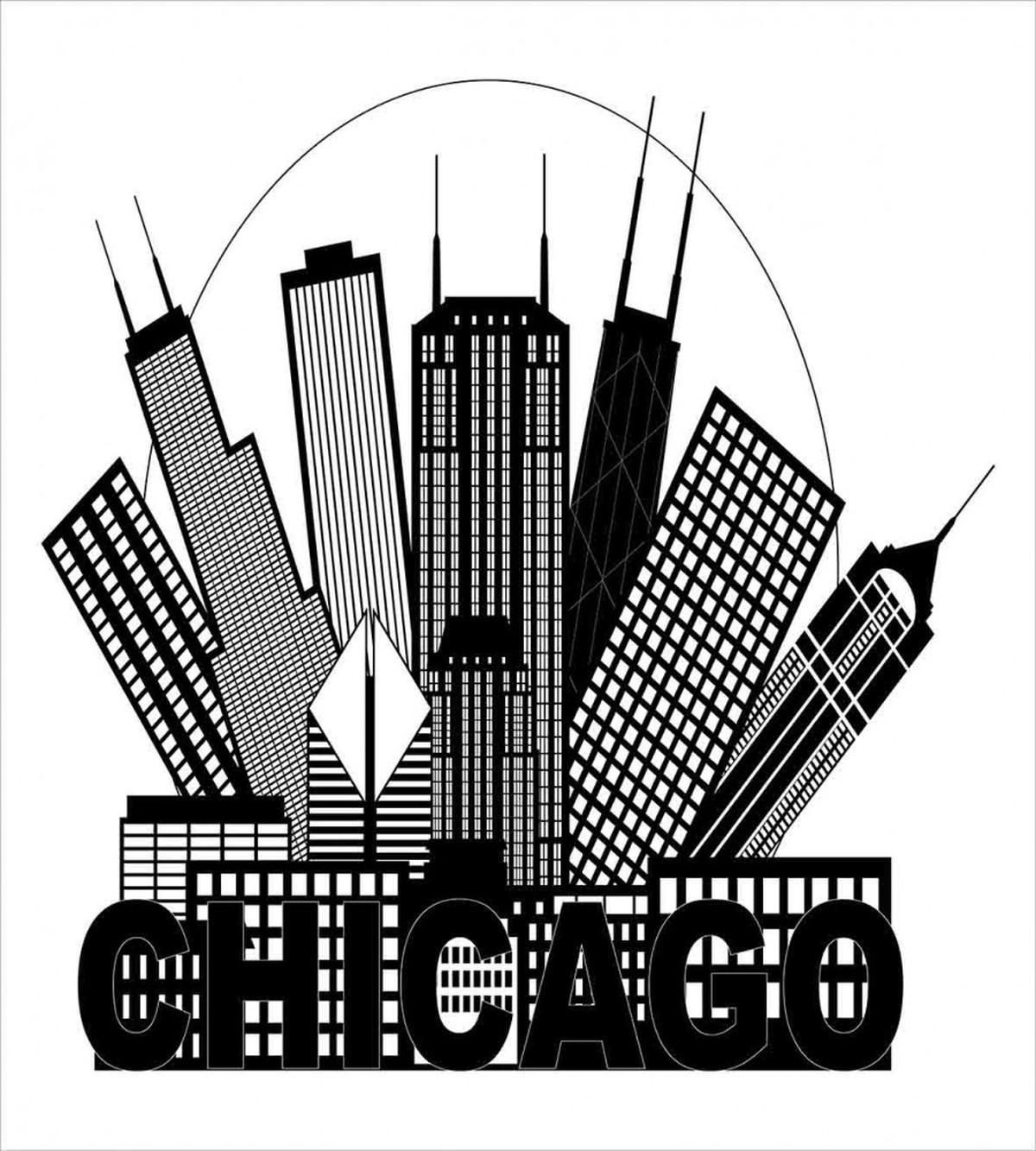 City in Circle — Pattern