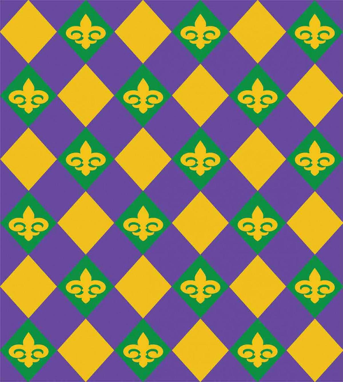 Mardi Gras Themed — Pattern