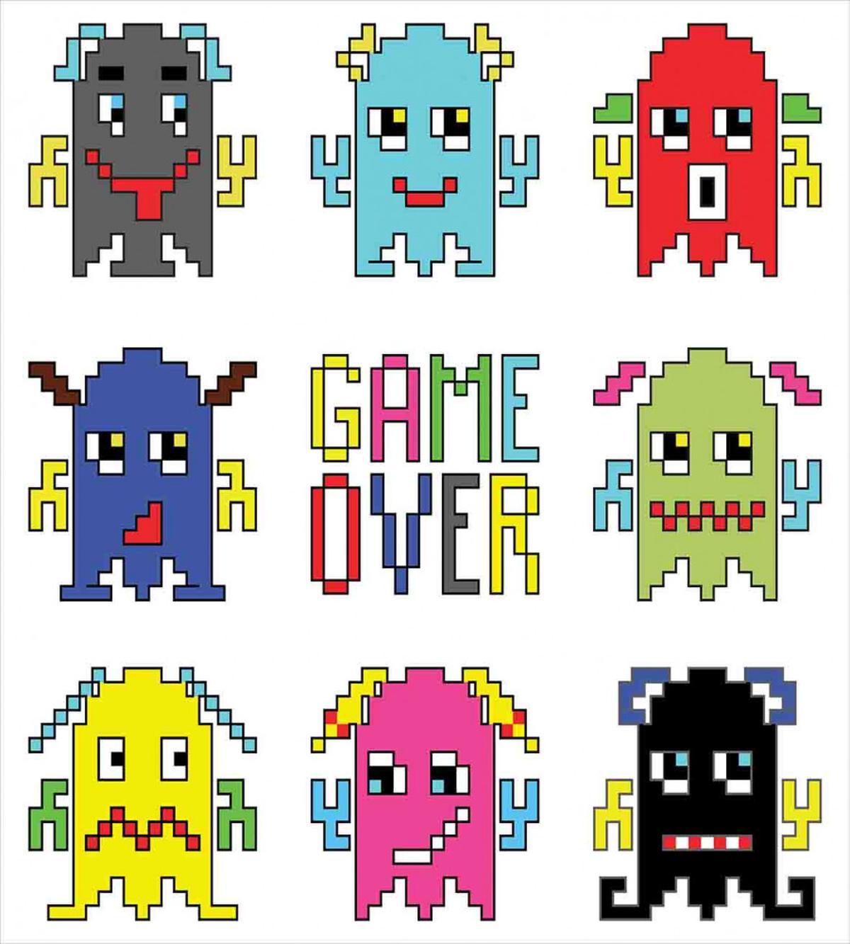 Pixel Robot Emotion — Pattern