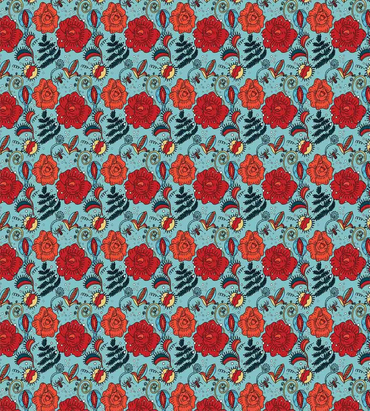Venus Flytrap Flowers — Pattern