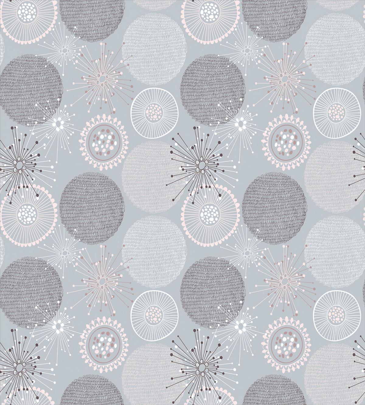 Circular Pastel Shapes — Pattern