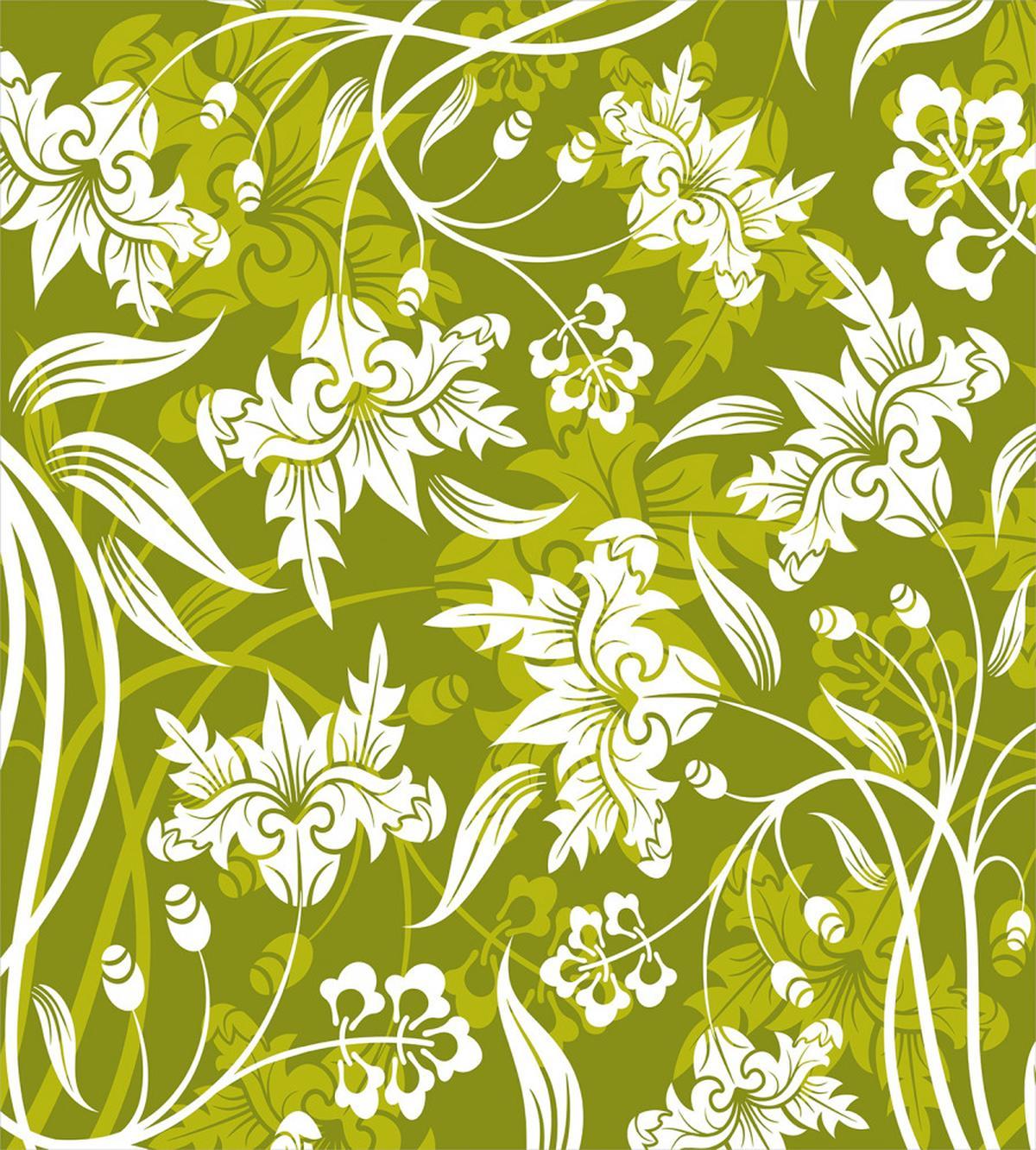 Green Flower Pattern — Pattern